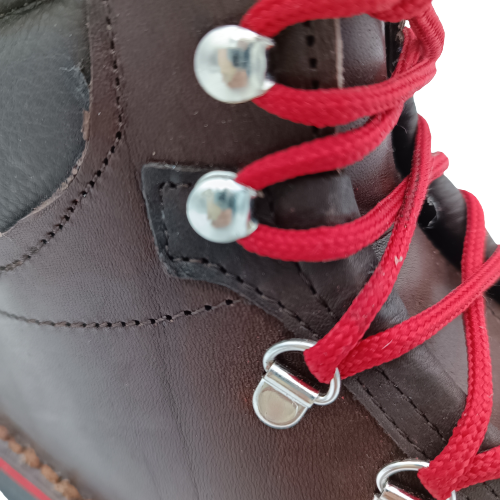 Scarpone scarpa scarpe in Cuoio da lavoro, campagna, caccia, trekking, montagna, escursione.  Ercole (art. 500 V)