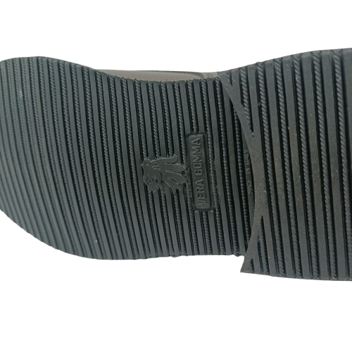 Scarpa, Polacco, Scarponcino,artigianale Testa di Moro in vitello art. 91M)