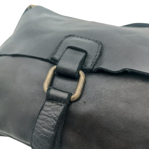 Borsa Nera Pellame lavato (art. 5001 )