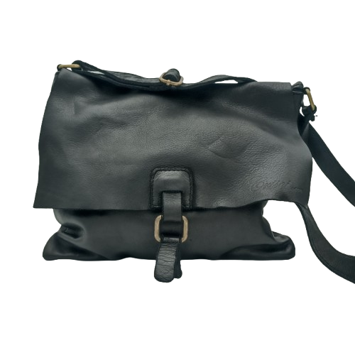 Borsa Nera Pellame lavato (art. 5001 )