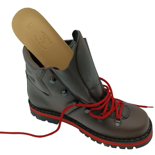 Scarpone scarpa scarpe in Cuoio da lavoro, campagna, caccia, trekking, montagna, escursione. Ulisse (art. 600 V)