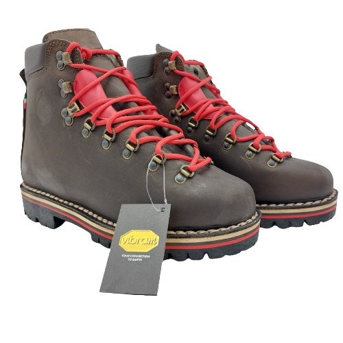 Scarponi in cuoio da montagna on sale