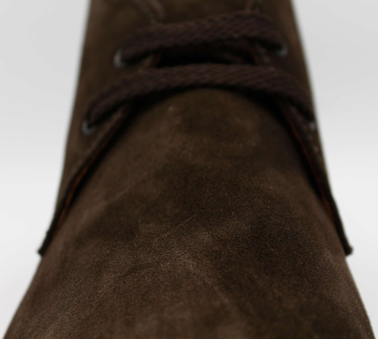 Polacchina artigianale in pelle scamosciata testa di moro con suola in gomma antiscivolo made in Italy