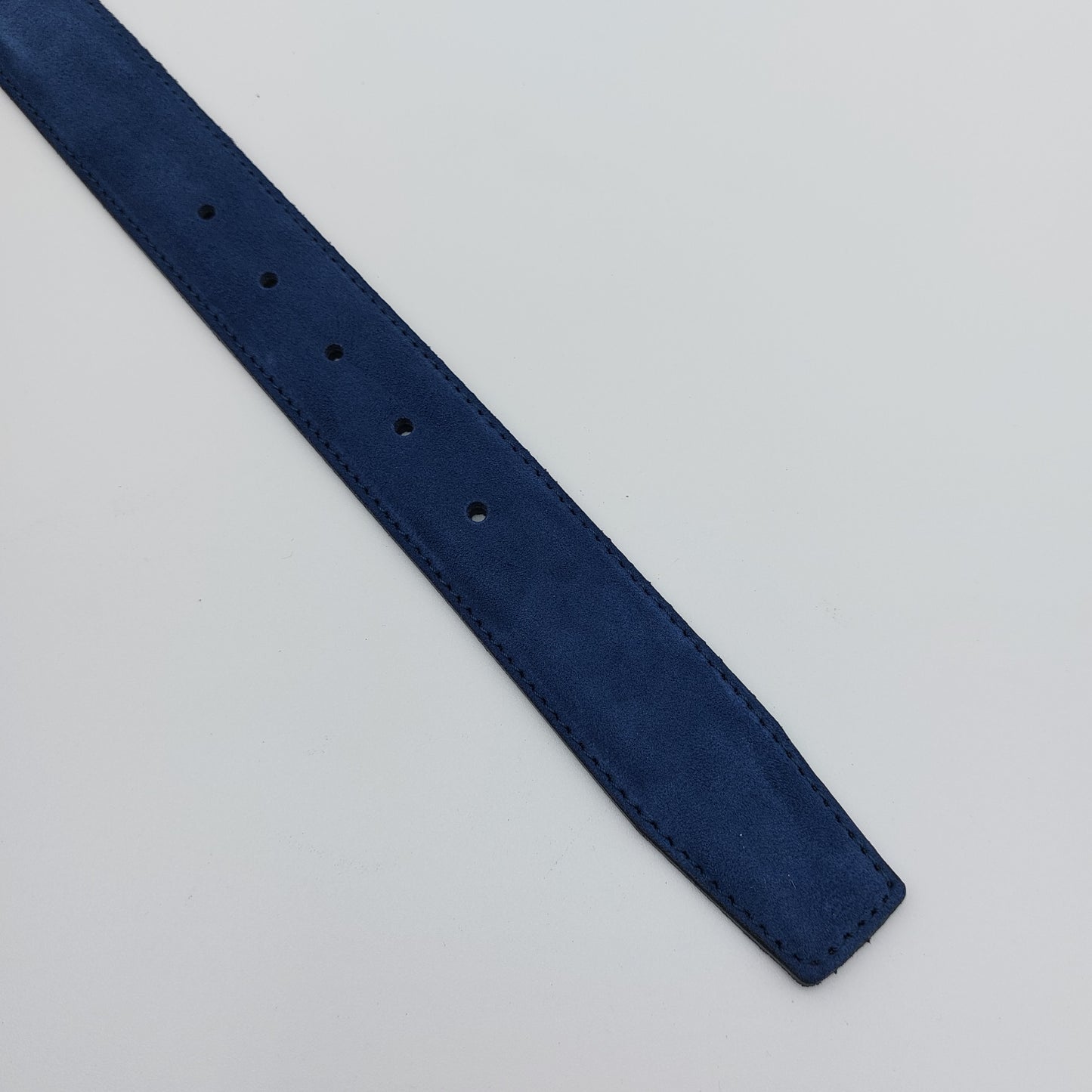 Cintura camoscio Blu