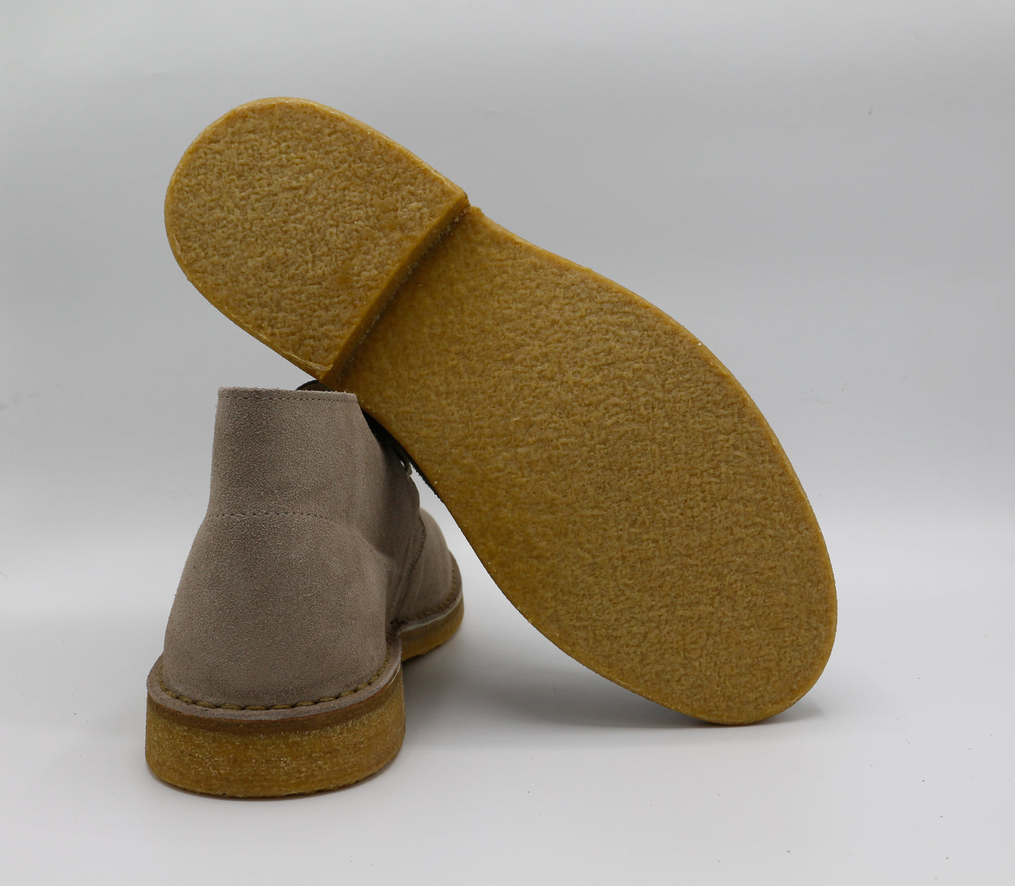 Polacchina scarpa scarpe polacco unisex vera pelle artigianale made in Italy. Tortora (art. P3)