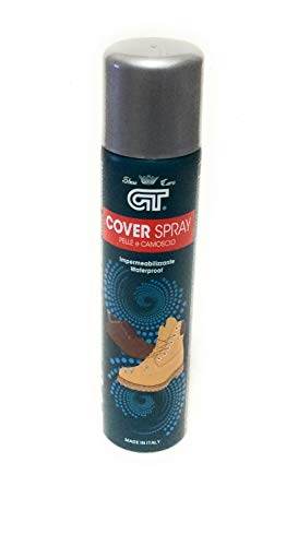 Spray Antiacqua impermeabilizzante per scarpe in camoscio e pelle, protezione idrorepellente e anti-macchia.