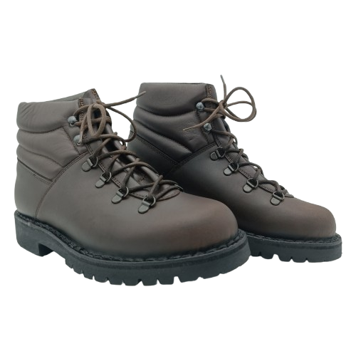 Scarpone scarpa scarpe in Cuoio da lavoro, campagna, caccia, trekking, montagna, escursione.  Duca (art. 300 R)